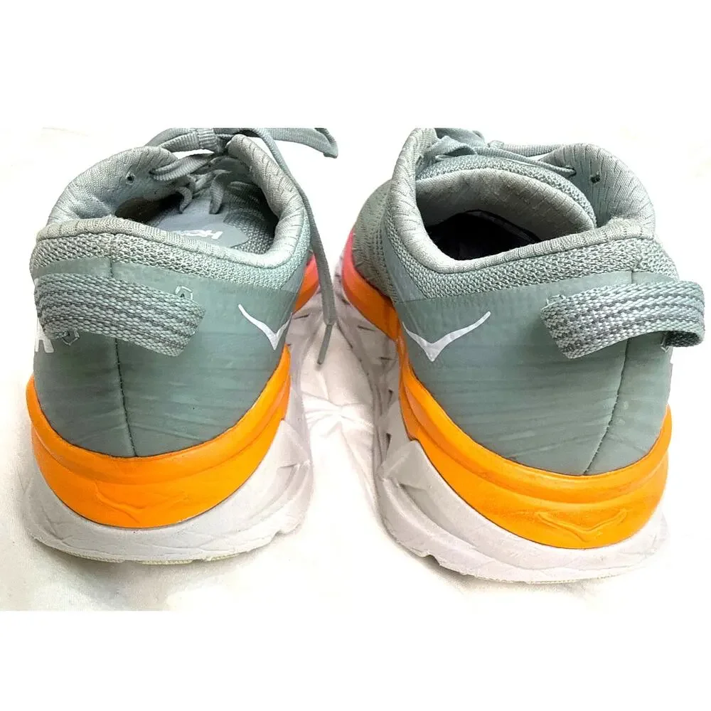 HOKA Arahi 4 Running Shoes Gray Orange Pink Women's US 9 EU 41 1/3 Stability